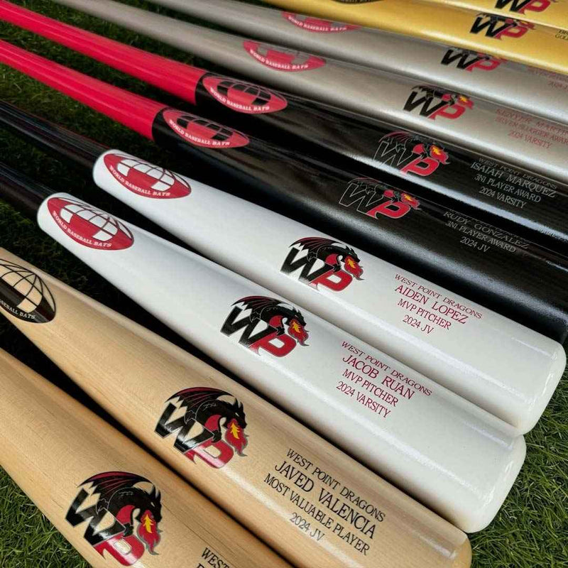 Custom Roster Bat Custom Baseball Bat Design | Personalized Bats for Awards and Gifts